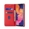Samsung Galaxy A10 Fodral med Kortfack Flip Röd