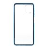 Samsung Galaxy A12 Skal 360 Härdat Glas Blå
