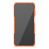 Samsung Galaxy A12 Skal Däckmönster Stativfunktion Orange