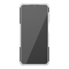 Samsung Galaxy A12 Skal Däckmönster Stativfunktion Vit