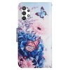 Samsung Galaxy A13 4G Fodral Motiv Fjärilar och Blommor
