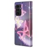 Samsung Galaxy A13 4G Fodral Motiv Glitter Fjärilar