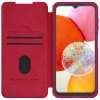 Samsung Galaxy A14 Fodral Qin Pro Series Röd