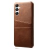 Samsung Galaxy A17 Skal med två Kortfack Mörkbrun