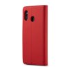 Samsung Galaxy A20e Fodral med Kortfack Flip Röd