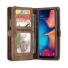 Samsung Galaxy A20e Mobilplånbok Löstagbart Skal Brun