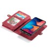 Samsung Galaxy A20e Mobilplånbok Löstagbart Skal Röd