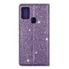 Samsung Galaxy A21s Fodral Glitter Lila