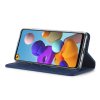 Samsung Galaxy A21s Fodral med Kortfack Flip Blå