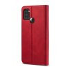 Samsung Galaxy A21s Fodral med Kortfack Flip Röd