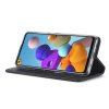 Samsung Galaxy A21s Fodral med Kortfack Flip Svart