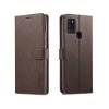 Samsung Galaxy A21s Fodral med Kortfack Stativfunktion Mörkbrun