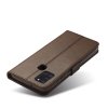 Samsung Galaxy A21s Fodral med Kortfack Stativfunktion Mörkbrun
