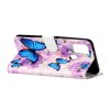 Samsung Galaxy A21s Fodral Motiv Blåa Fjärilar