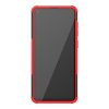 Samsung Galaxy A21s Skal Däckmönster Stativfunktion Röd