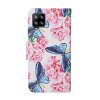 Samsung Galaxy A22 4G Fodral Motiv Fjärilar och Blommor
