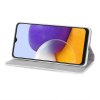 Samsung Galaxy A22 5G Fodral Glitter Stripe Svart