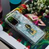 Samsung Galaxy A23 5G Skal Glitter Motiv Mops