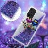 Samsung Galaxy A23 5G Skal Glitter Motiv Två Ugglor
