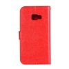 Samsung Galaxy A3 2017 Plånboksfodral Lädertextur Röd