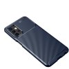 Samsung Galaxy A32 5G Skal Kolfibertextur Blå