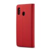 Samsung Galaxy A40 Fodral med Kortfack Flip Röd