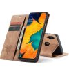 Samsung Galaxy A40 Plånboksfodral Retro Flip Stativfunktion Ljusbrun