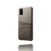 Samsung Galaxy A41 Skal Två Kortfack Grå