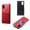 Samsung Galaxy A41 Skal Två Kortfack Röd