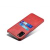 Samsung Galaxy A41 Skal Två Kortfack Röd