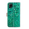 Samsung Galaxy A42 5G Fodral Krokodilmönster Glitter Grön