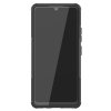 Samsung Galaxy A42 5G Skal Däckmönster Stativfunktion Svart