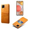 Samsung Galaxy A42 5G Skal Två Kortfack Orange