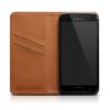 Samsung Galaxy A5 2017 Fodral Äkta läder Low Profile Ljusbrun