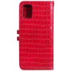 Samsung Galaxy A51 Fodral Krokodilmönster Röd