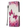Samsung Galaxy A51 Fodral Motiv Rosa Fjärilar