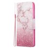 Samsung Galaxy A51 Fodral Motiv Rosa Glitter och Marmor