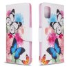 Samsung Galaxy A51 Fodral Motiv Två Fjärilar och Blommor