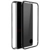 Samsung Galaxy A51 Skal 360° Real Glass Case Svart Transparent