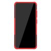 Samsung Galaxy A51 Skal Däckmönster Stativfunktion Röd