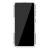 Samsung Galaxy A51 Skal Däckmönster Stativfunktion Vit