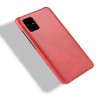 Samsung Galaxy A51 5G Skal Litchi Röd