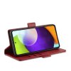 Samsung Galaxy A52/A52s 5G Fodral med Kortfack Stativfunktion Röd