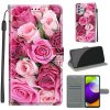 Samsung Galaxy A52/A52s 5G Fodral Motiv Rosa Rosor
