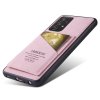 Samsung Galaxy A52/A52s 5G Skal Utfällbart Kortfack Rosa