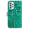 Samsung Galaxy A53 5G Fodral Krokodilmönster Glitter Grön