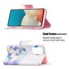 Samsung Galaxy A53 5G Fodral Motiv Blå Fjäril och Blommor