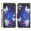 Samsung Galaxy A54 5G Fodral Motiv Fjärilar och Blommor