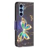 Samsung Galaxy A54 5G Fodral Motiv Glittriga Fjärilar