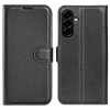 Samsung Galaxy A57 Fodral Litchi Svart